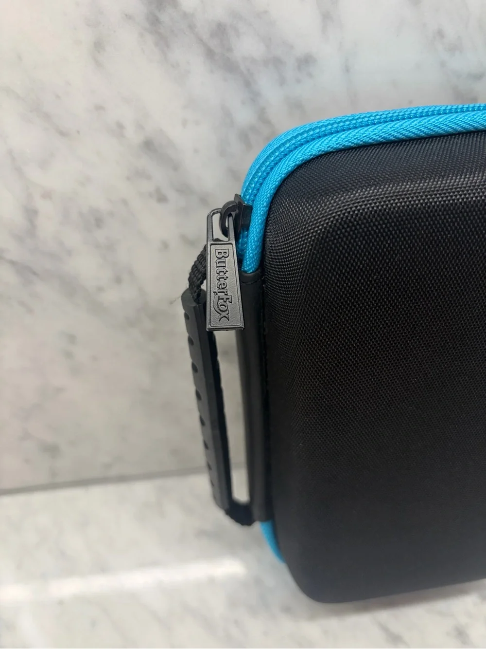Nintendo 2DS Hard Shell Carrying Case Black & Blue Travel Storage Case